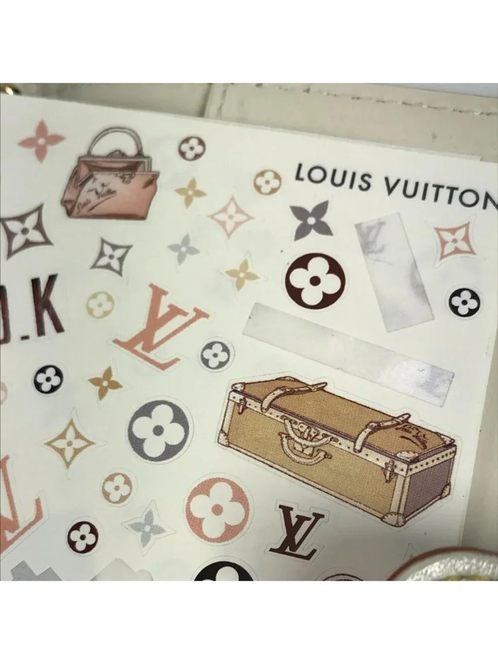 Louis Vuitton Notebook Cover Agenda PM Suhali Leather White